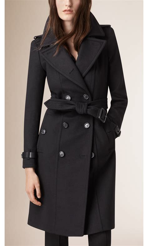 burberry long wool coat